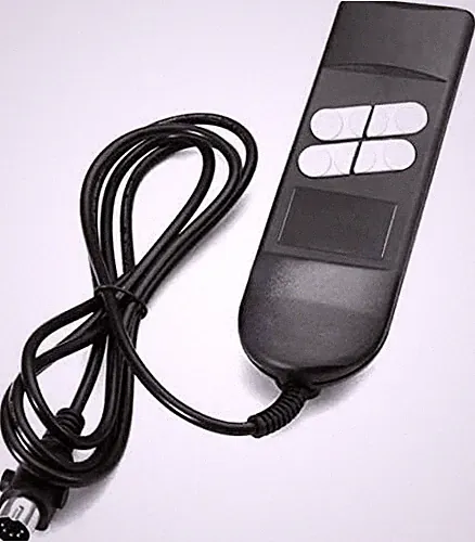 4 Button,5 pin Ashley Pride Remote Hand Control for Power Recliner or Lift Chair