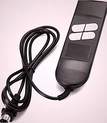 4 Button,5 pin Okin Ashley Remote Hand Control for Power Recliner or Lift Chair