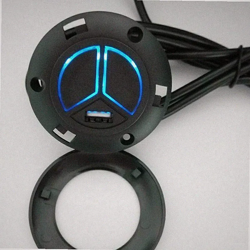 5Needls Electric Recliner Chair 2 Button Switch Remote Control USB Port LED