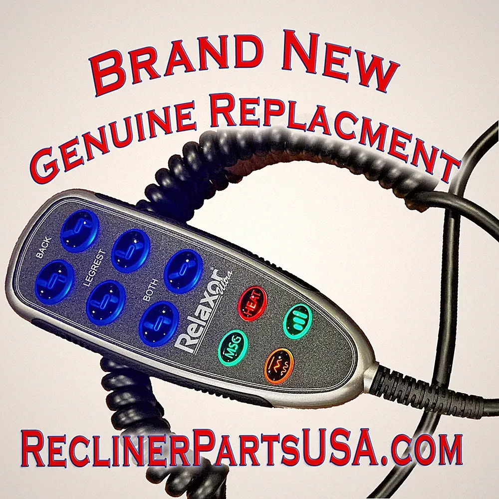 BRAND NEW La-Z-Boy 10.000098 Heat Massage Recliner Remote 11890U-00 or 11890U-07