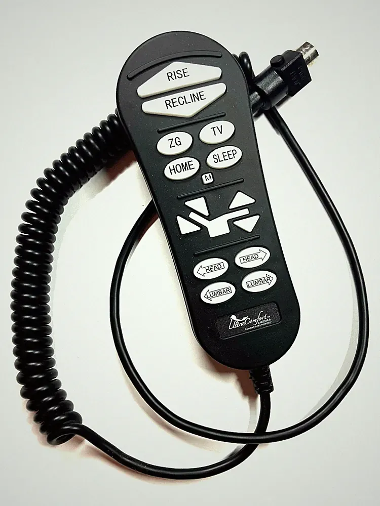 BRAND NEW! Ultra Comfort Recliner Remote with Head and Lumbar AutoDrive 4 Zone