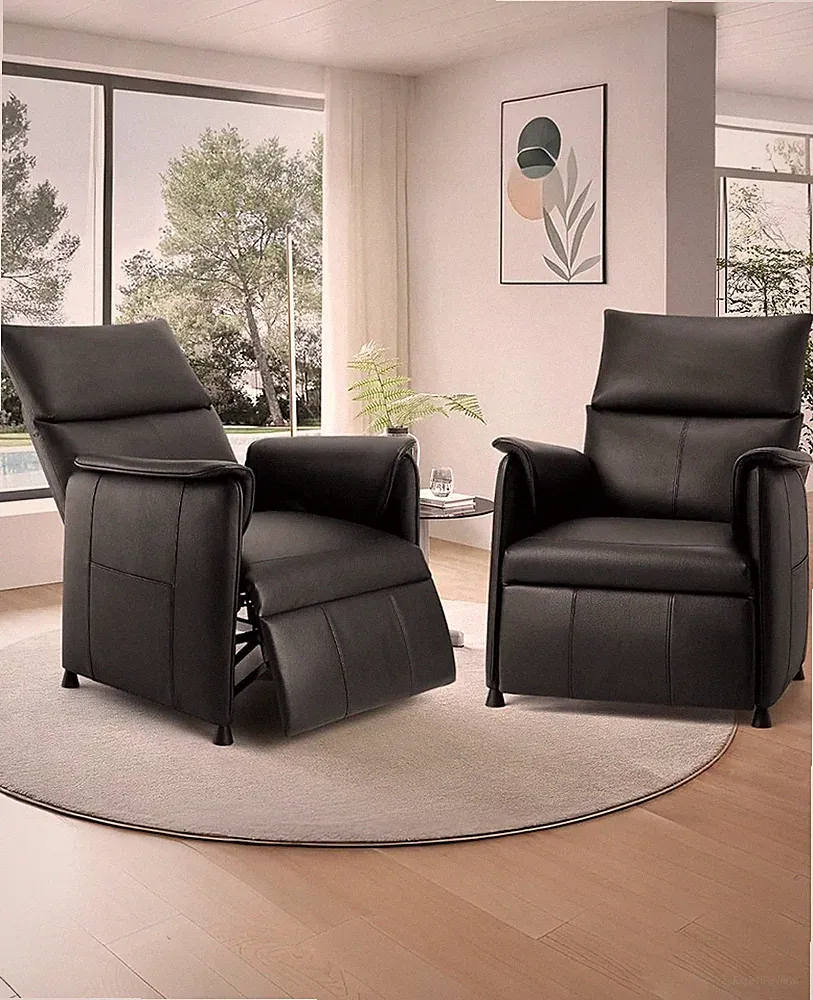 Comfort Recliner Chair | Faux Leather, 4 Massage Modes, Heat & Remote Control