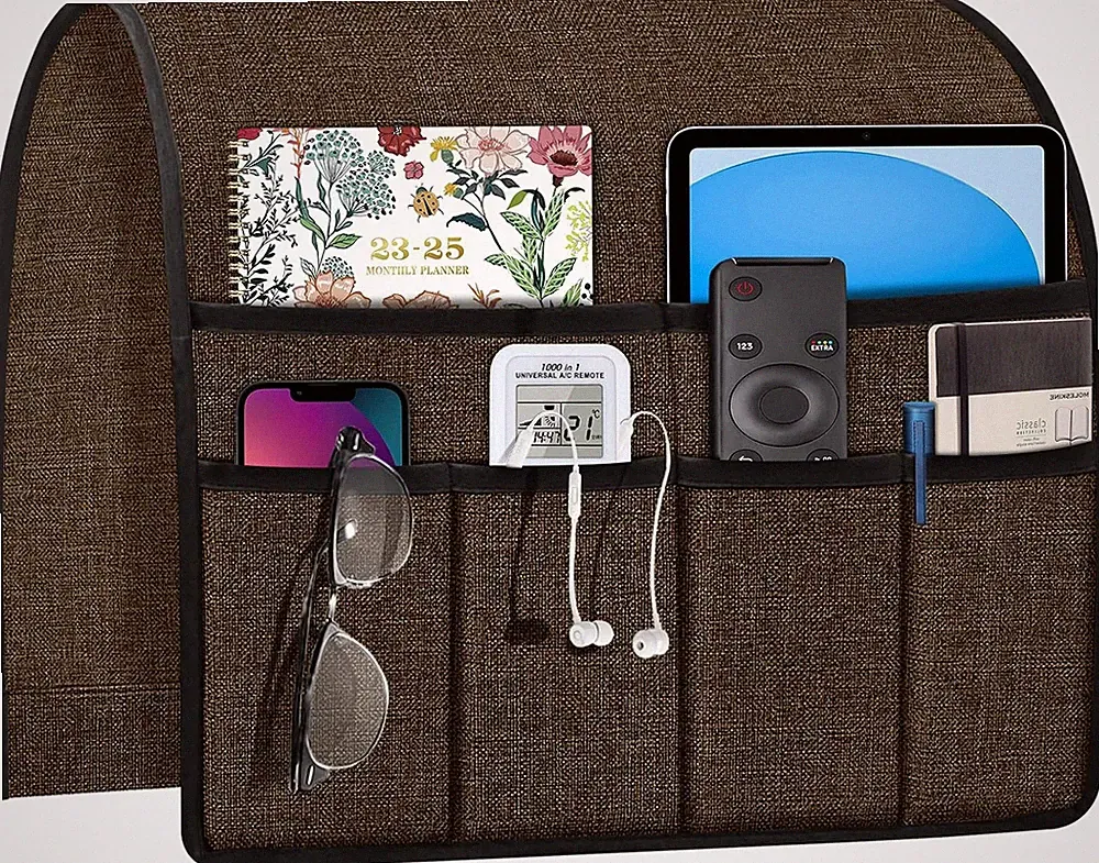 Joywell Armchair Caddy for Couch Remote Control Holder Recliner Armrest Organize