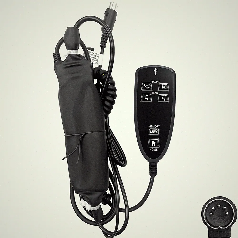 Lift Chair 6 Button Remote HC UR2B 02 Raffel Systems Power Recliner Hand Control