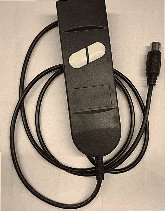 Lift Chair or Power Recliner Remote Hand Control,2 Button 5 Pin,180° Connector