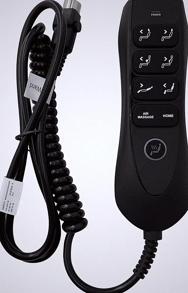 Massage Remote Hand Control HS.10.09.03 B with USB for Lift Chair Power Recliner