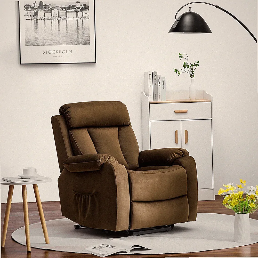 Power Lift Recliner Chair Electric Power Sofa for Elderly w/Remote Control US