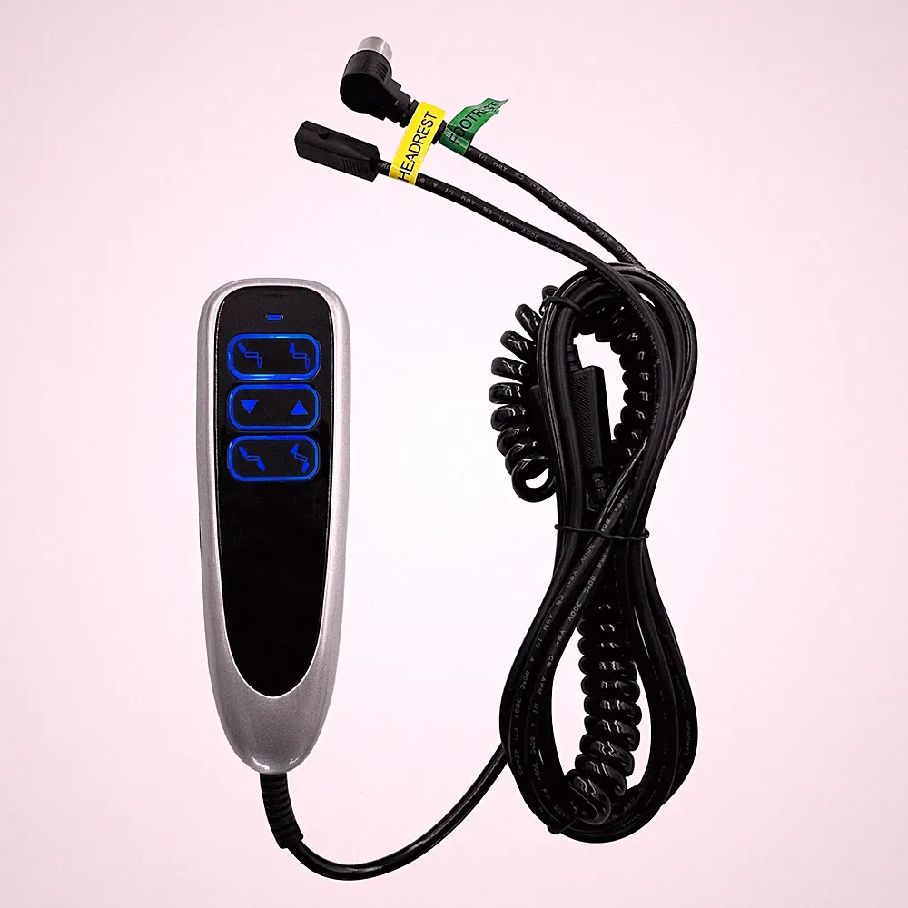 Power Recliner Lift Chair 6 Button Remote Hand Control 23300528X000 with 2 Plugs