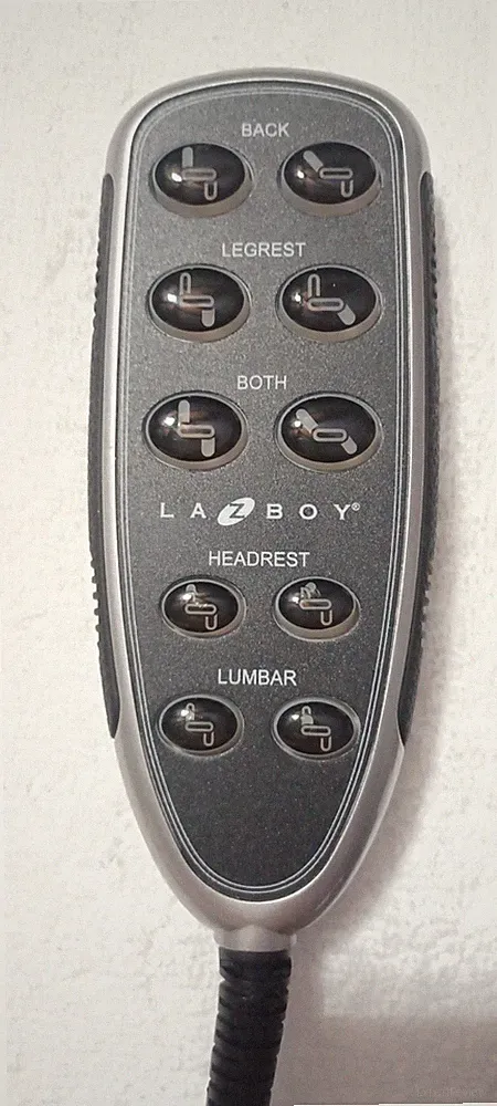 RARE LaZboy Power Electric Recliner Remote Control Back Legrest Headrest Lumbar