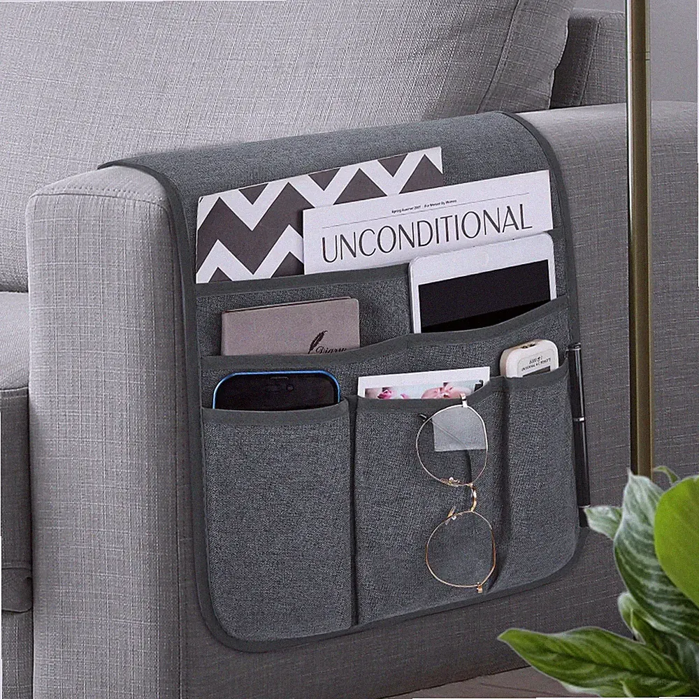 Remote Control Holder Armchair Caddy for Recliner Couch, Non-Slip Armrest Org...