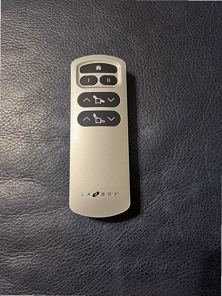 USED LAY Z BOY WIRELESS REMOTE CONTROL RECLINER AND HEADREST.