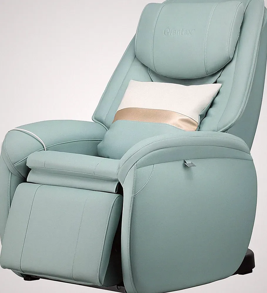 Zero Gravity Full Body Massage Chair with Heat & Airbags - Green