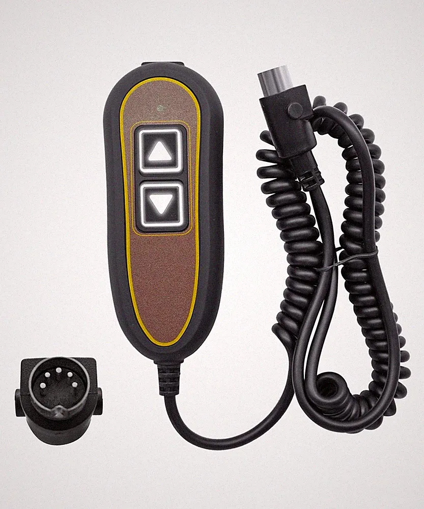 ZK1200HC Remote Hand Control 2 Button 5 Pin USB Backlight Recliner Sofa Tool